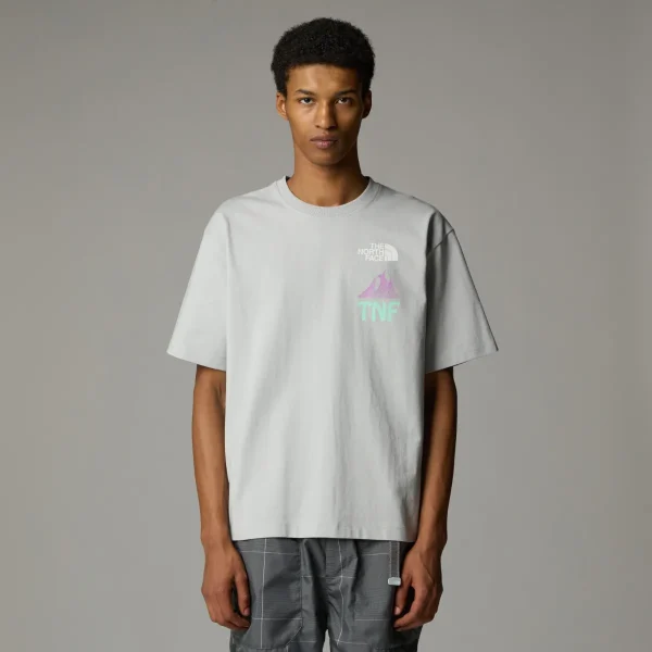 THE NORTH FACE - חולצת טי קצרה גברים GRAPHIC – TA8CKKA0M – high-rise-grey – 1