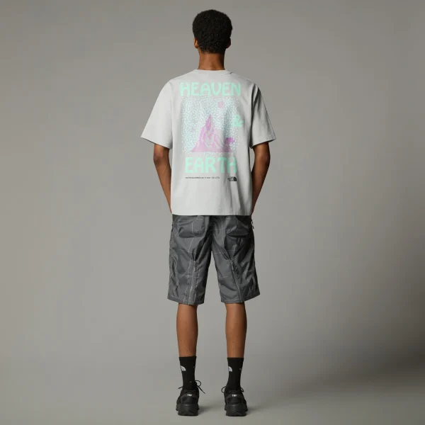 THE NORTH FACE - חולצת טי קצרה גברים GRAPHIC – TA8CKKA0M – high-rise-grey – 2