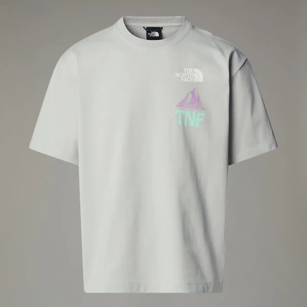 THE NORTH FACE - חולצת טי קצרה גברים GRAPHIC – TA8CKKA0M – high-rise-grey – 3