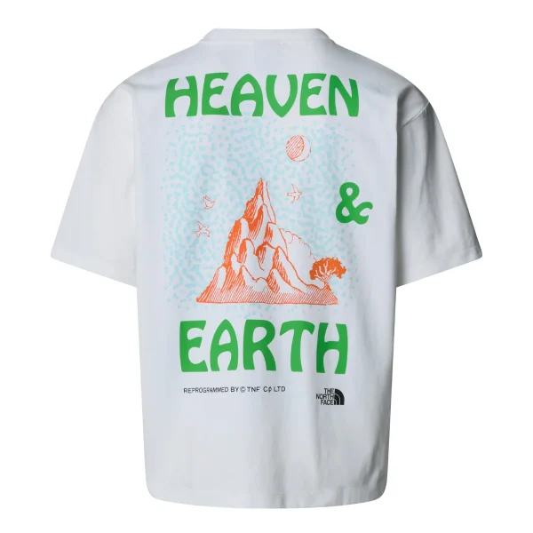 THE NORTH FACE - חולצת טי קצרה גברים GRAPHIC – TA8CKKFN4 – tnf-white – 4