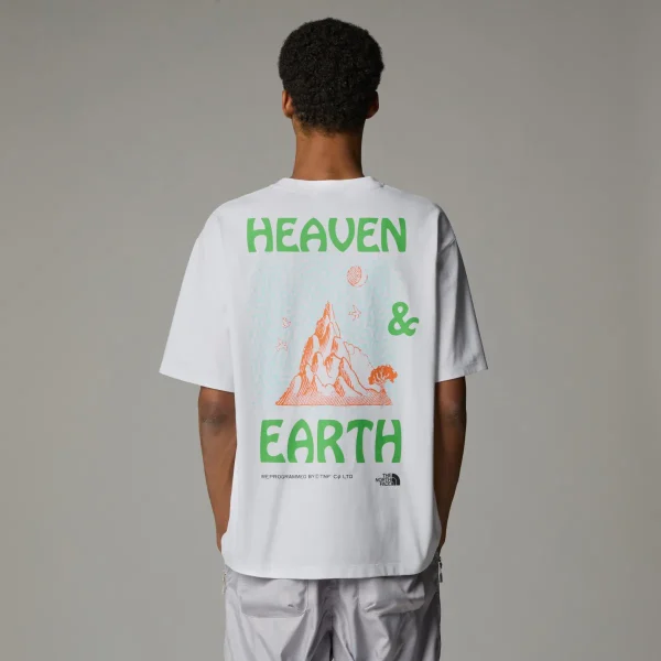 THE NORTH FACE - חולצת טי קצרה גברים GRAPHIC – TA8CKKFN4 – tnf-white – 1