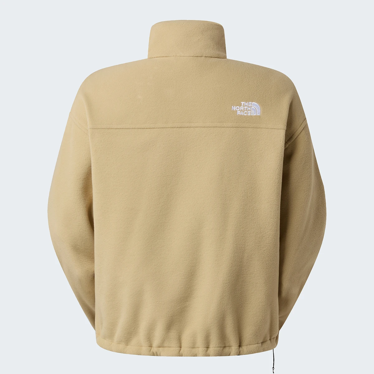 THE NORTH FACE - ג'קט פליס נשים GLACIER 1/2 ZIP SHORT FLEECE – TA8D2CLK5 – khaki-stone – 4