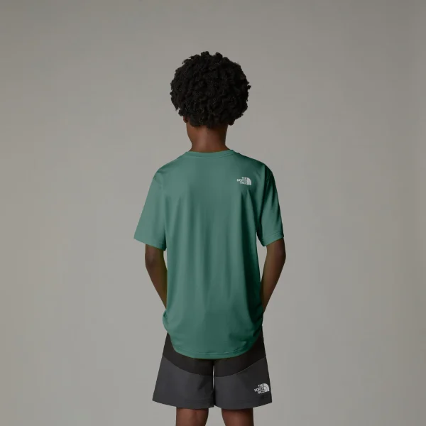 THE NORTH FACE - חולצת טי קצרה נוער TEENS' 24/7 – TA8DF2HCH – duck-green – 2