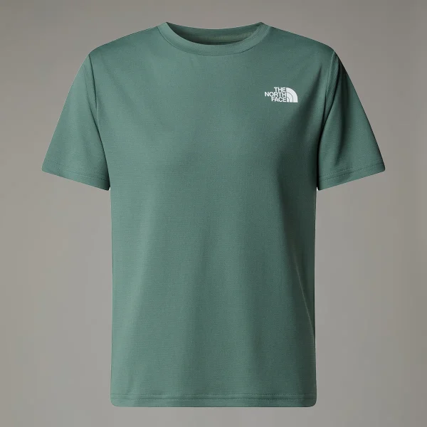 THE NORTH FACE - חולצת טי קצרה נוער TEENS' 24/7 – TA8DF2HCH – duck-green – 1
