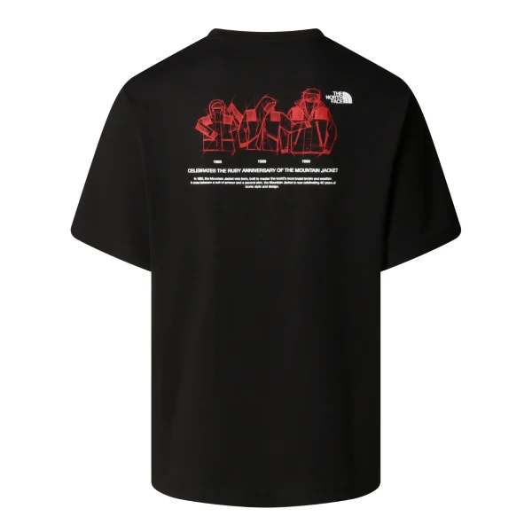THE NORTH FACE - חולצת טי קצרה יוניסקס MOUNTAIN ANNIVERSARY RELAXED – TA8DN5JK3 – tnf-black – 4
