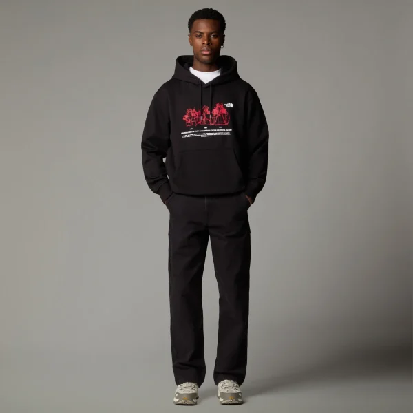 THE NORTH FACE - קפוצ'ון יוניסקס MOUNTAIN ANNIVERSARY RELAXED – TA8DN7JK3 – tnf-black – 1