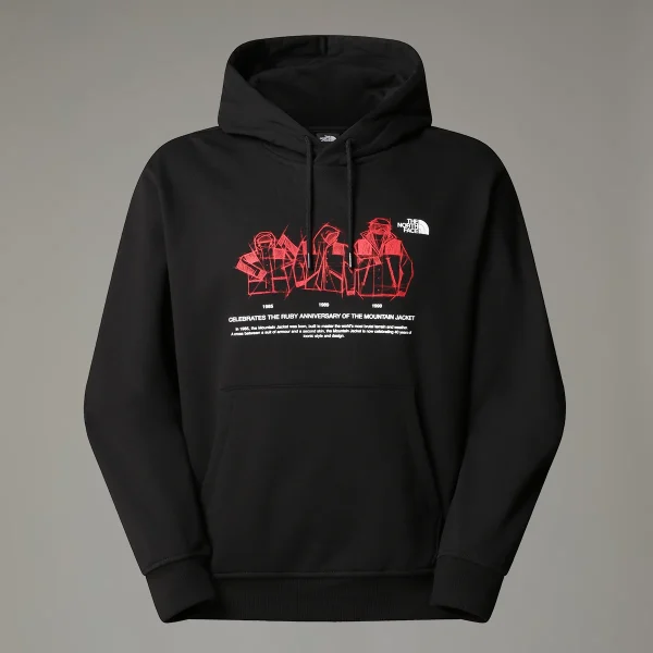 THE NORTH FACE - קפוצ'ון יוניסקס MOUNTAIN ANNIVERSARY RELAXED – TA8DN7JK3 – tnf-black – 3