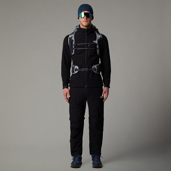 THE NORTH FACE - מעיל סופטשל גברים APEX BIONIC – T0CMJ253R – tnf-black-tnf-white-npf – 2