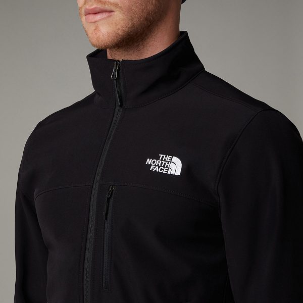 THE NORTH FACE - מעיל סופטשל גברים APEX BIONIC – T0CMJ253R – tnf-black-tnf-white-npf – 3