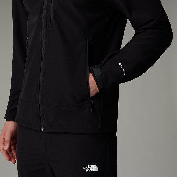 THE NORTH FACE - מעיל סופטשל גברים APEX BIONIC – T0CMJ253R – tnf-black-tnf-white-npf – 4