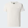 THE NORTH FACE - חולצת טי קצרה נוער SUMMER LT – TA88M5QLI – white-dune – 1