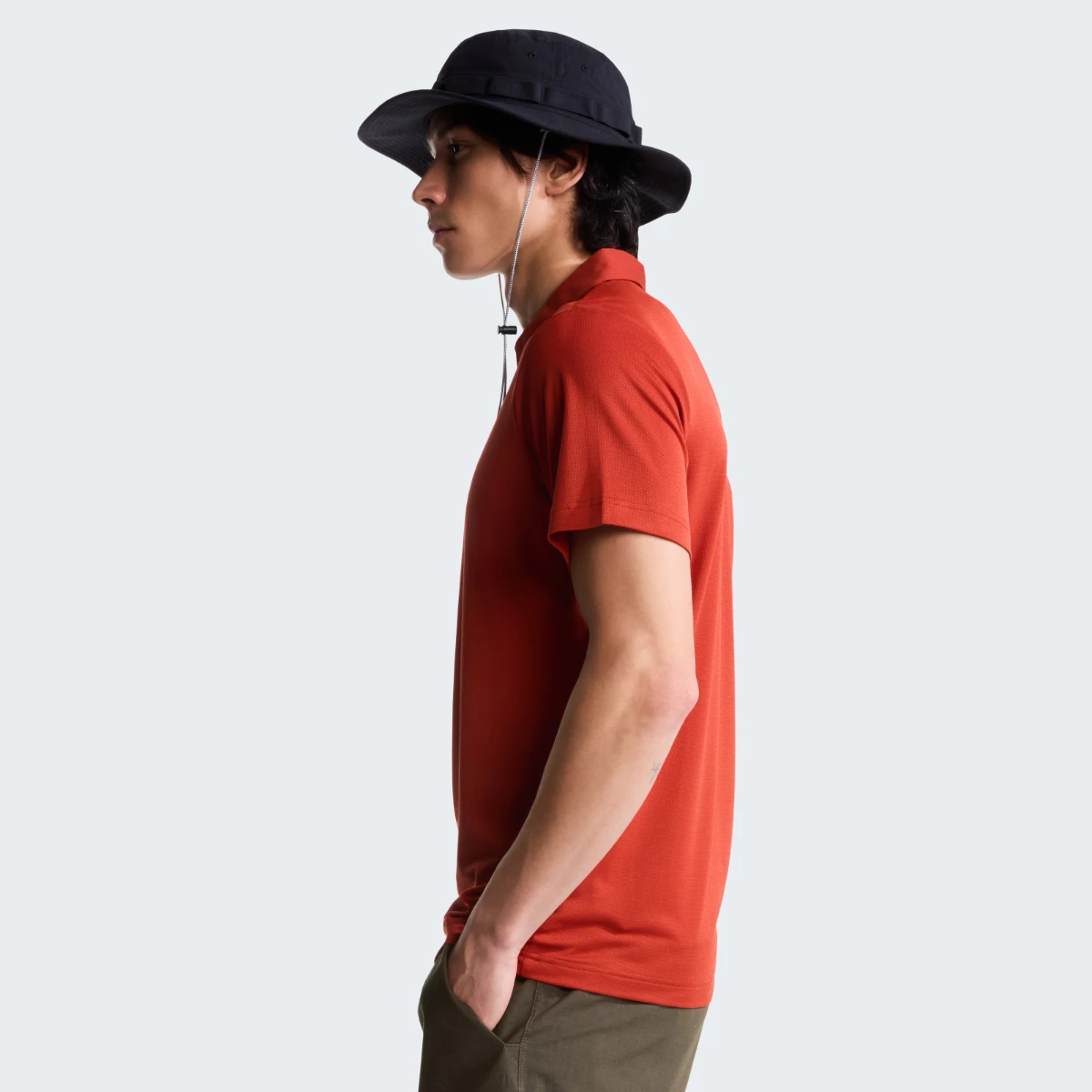 THE NORTH FACE - חולצת פולו מנדפת גברים TANKEN – TA2WAZG6I – iron-clay – 2