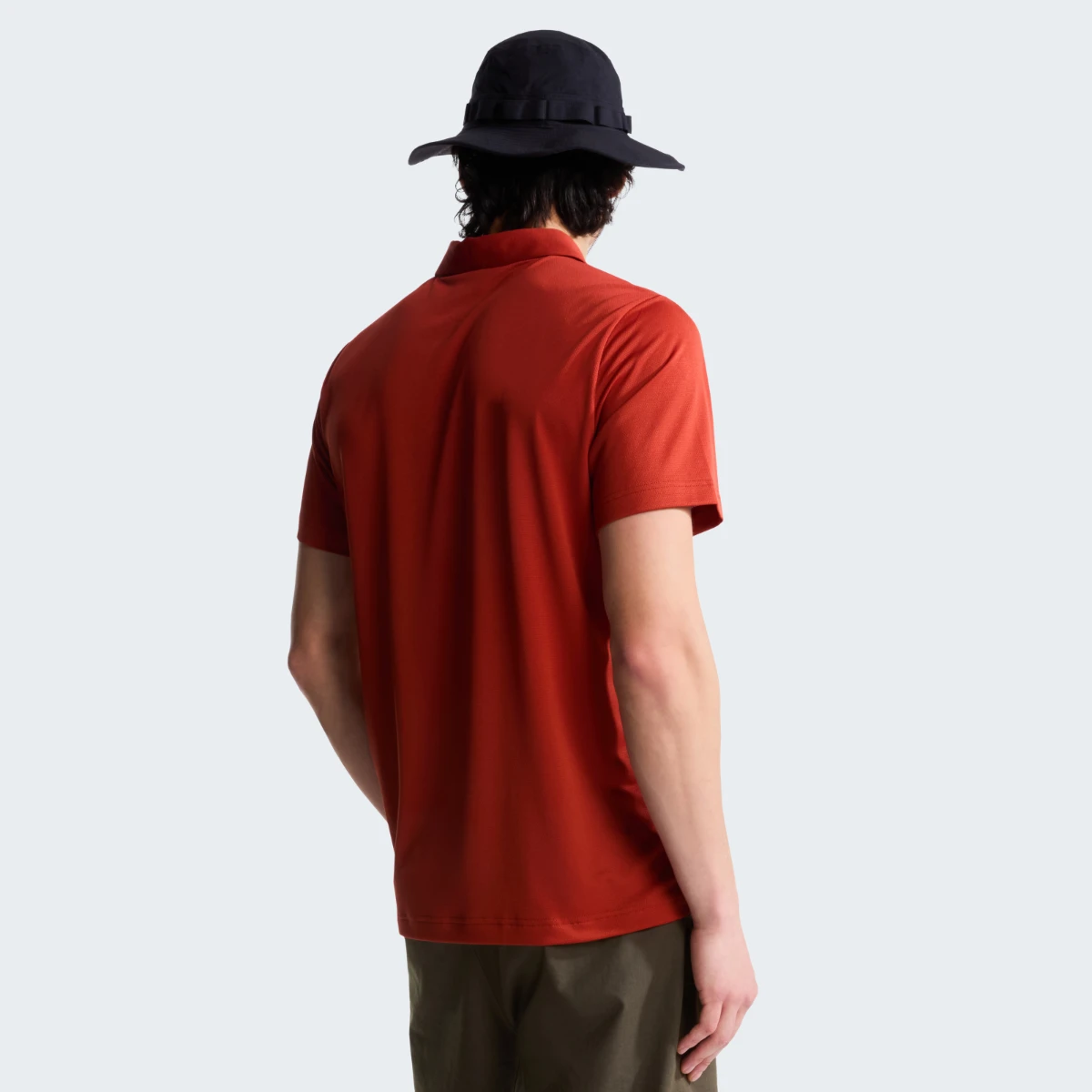 THE NORTH FACE - חולצת פולו מנדפת גברים TANKEN – TA2WAZG6I – iron-clay – 3