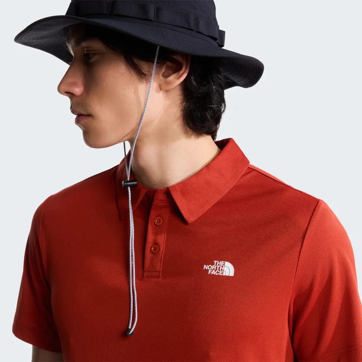 THE NORTH FACE - חולצת פולו מנדפת גברים TANKEN – TA2WAZG6I – iron-clay – 4