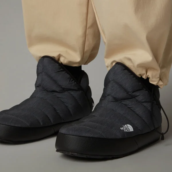 THE NORTH FACE - נעלי בית תרמיות לחורף גברים THERMOBALL TRACTION – TA3MKH411 – phantom-grey-heather-print-tnf-black – 2