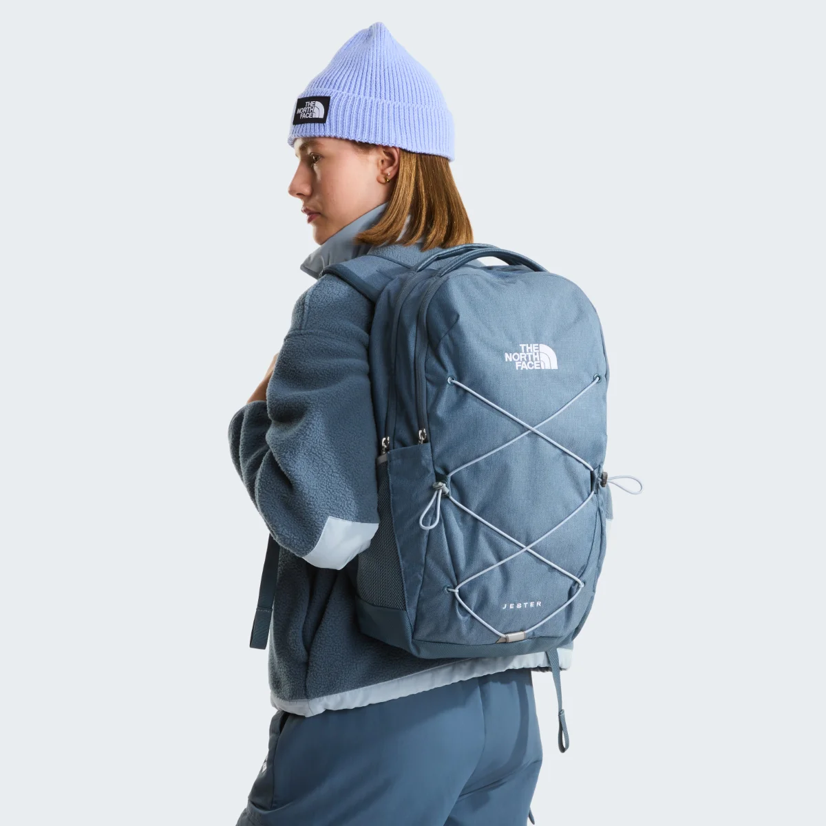 THE NORTH FACE - תיק גב נשים 22 ליטר JESTER – TA3VXGN1W – granite-grey-light-heather-frost-grey – 1