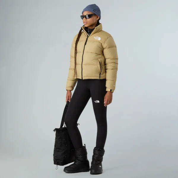 THE NORTH FACE - מעיל פוך נשים 1996 RETRO NUPTSE – TA3XEOGM3 – khaki-stone-recycled-down – 1