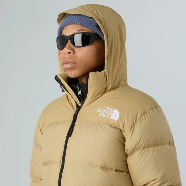 THE NORTH FACE - מעיל פוך נשים 1996 RETRO NUPTSE – TA3XEOGM3 – khaki-stone-recycled-down – 4
