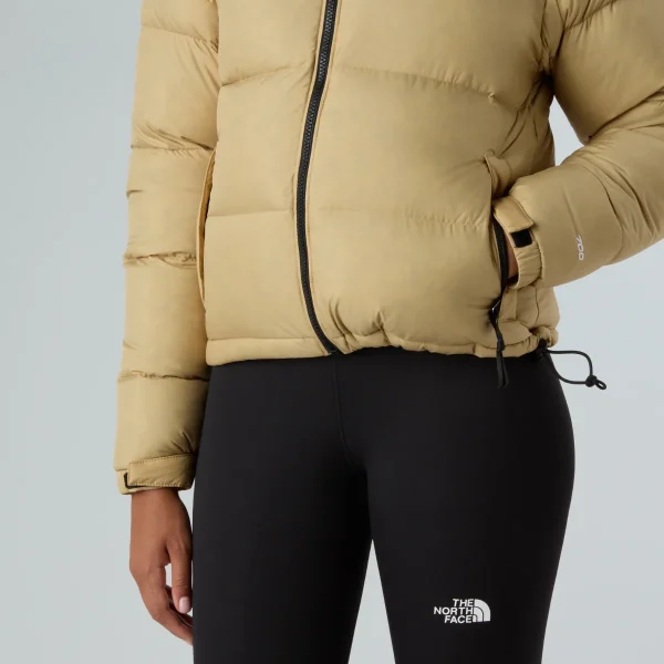 THE NORTH FACE - מעיל פוך נשים 1996 RETRO NUPTSE – TA3XEOGM3 – khaki-stone-recycled-down – 5