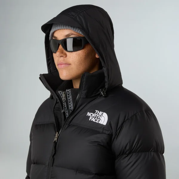 THE NORTH FACE - מעיל פוך נשים 1996 RETRO NUPTSE – TA3XEOGOF – tnf-black-recycled-down – 4