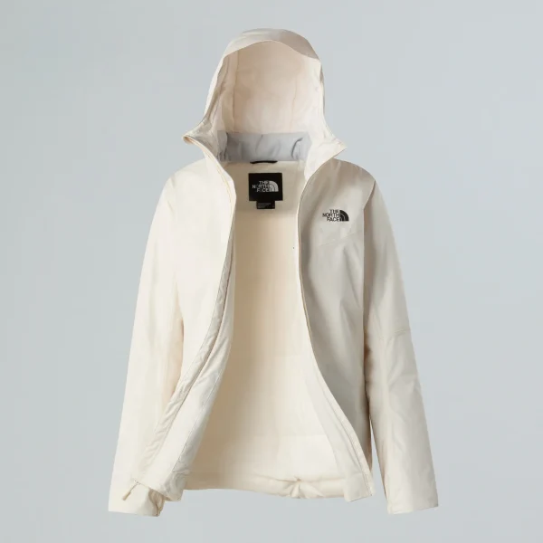 THE NORTH FACE - ג'קט סופטשל נשים QUEST INSULATED – TA3Y1J4HP – white-dune-npf – 7