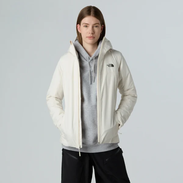 THE NORTH FACE - ג'קט סופטשל נשים QUEST INSULATED – TA3Y1J4HP – white-dune-npf – 3
