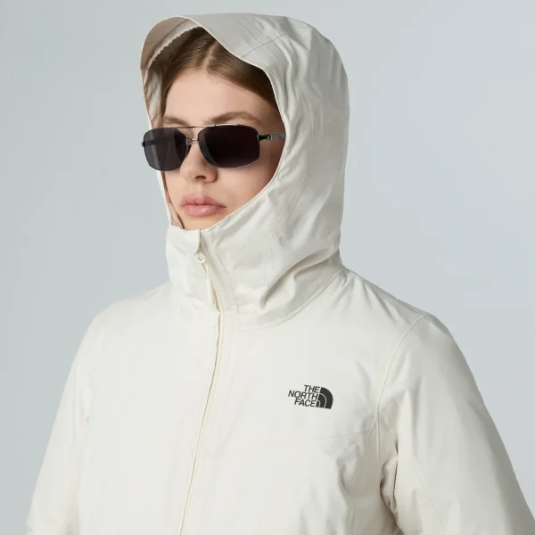THE NORTH FACE - ג'קט סופטשל נשים QUEST INSULATED – TA3Y1J4HP – white-dune-npf – 4