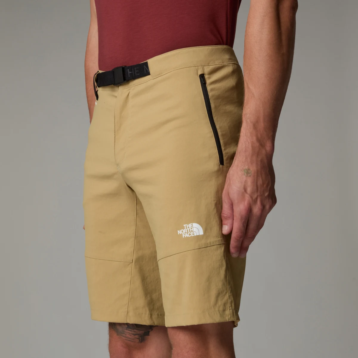 THE NORTH FACE - מכנסיים קצרים גברים LIGHTNING – TA495O4FS – khaki-stone-npf – 4