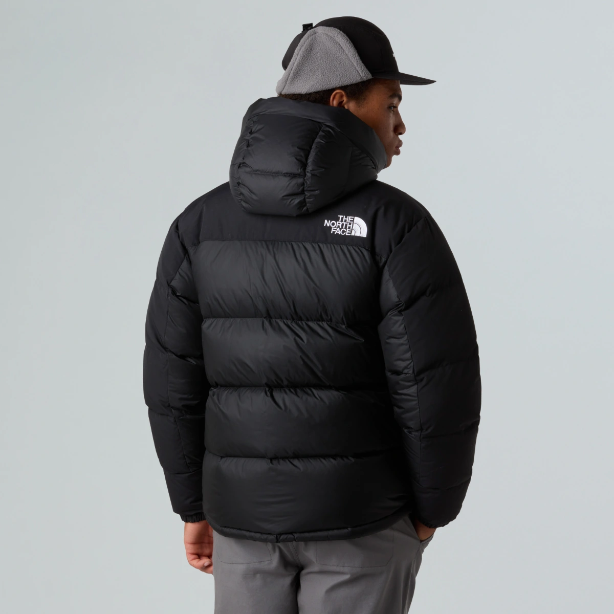 THE NORTH FACE - מעיל דובון גברים HIMALAYAN DOWN PARKA – TA4QYXGOF – tnf-black-recycled-down – 2