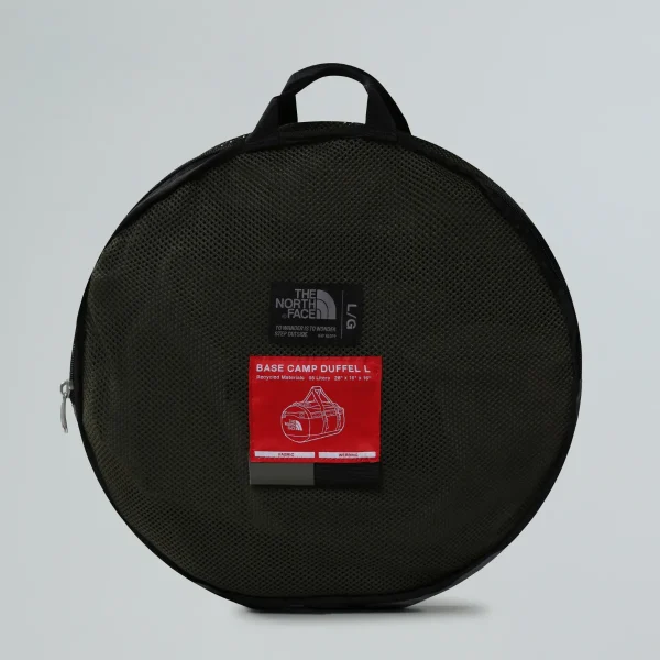 THE NORTH FACE - תיק נסיעות BASE CAMP DUFFEL - L – TA52SB4WC – new-taupe-green-tnf-black-npf – 5