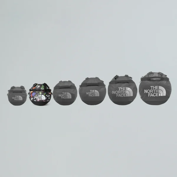 THE NORTH FACE - תיק נסיעות BASE CAMP DUFFEL - S – TA52STGIO – tnf-black-alpine-floral-print – 4