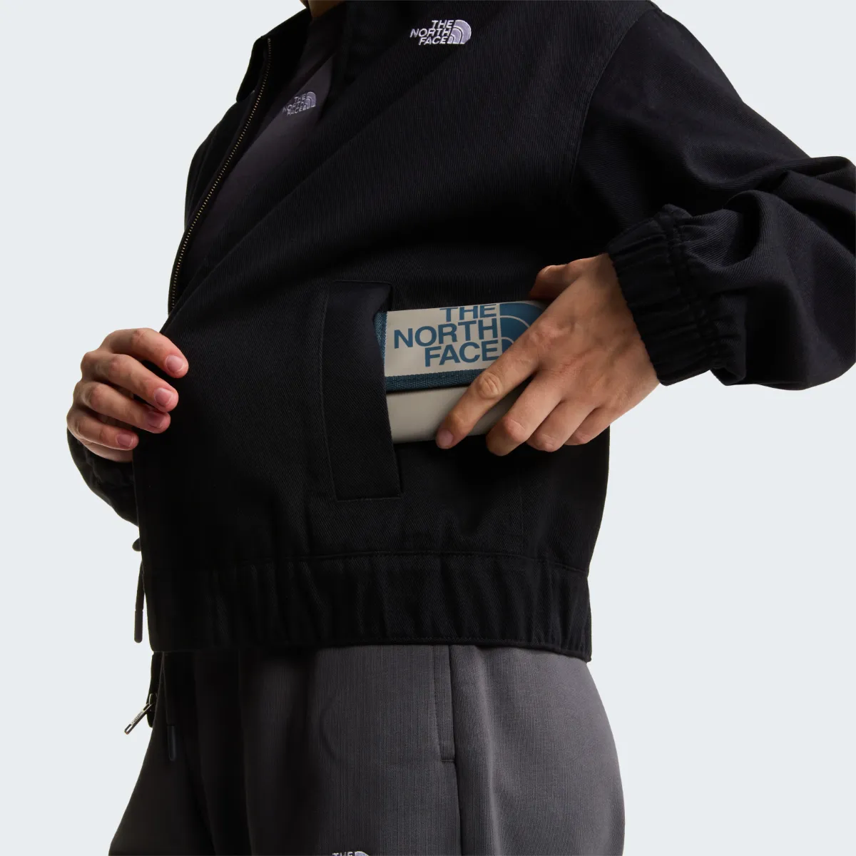 THE NORTH FACE - ארנק BASE CAMP – TA52THL45 – stone-slab-granite-grey – 1