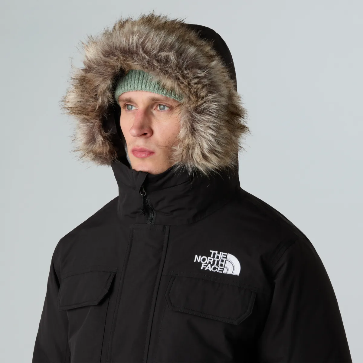 THE NORTH FACE - מעיל בומבר גברים MCMURDO BOMBER JACKET – TA5GD9KX7 – tnf-black-tnf-black – 4