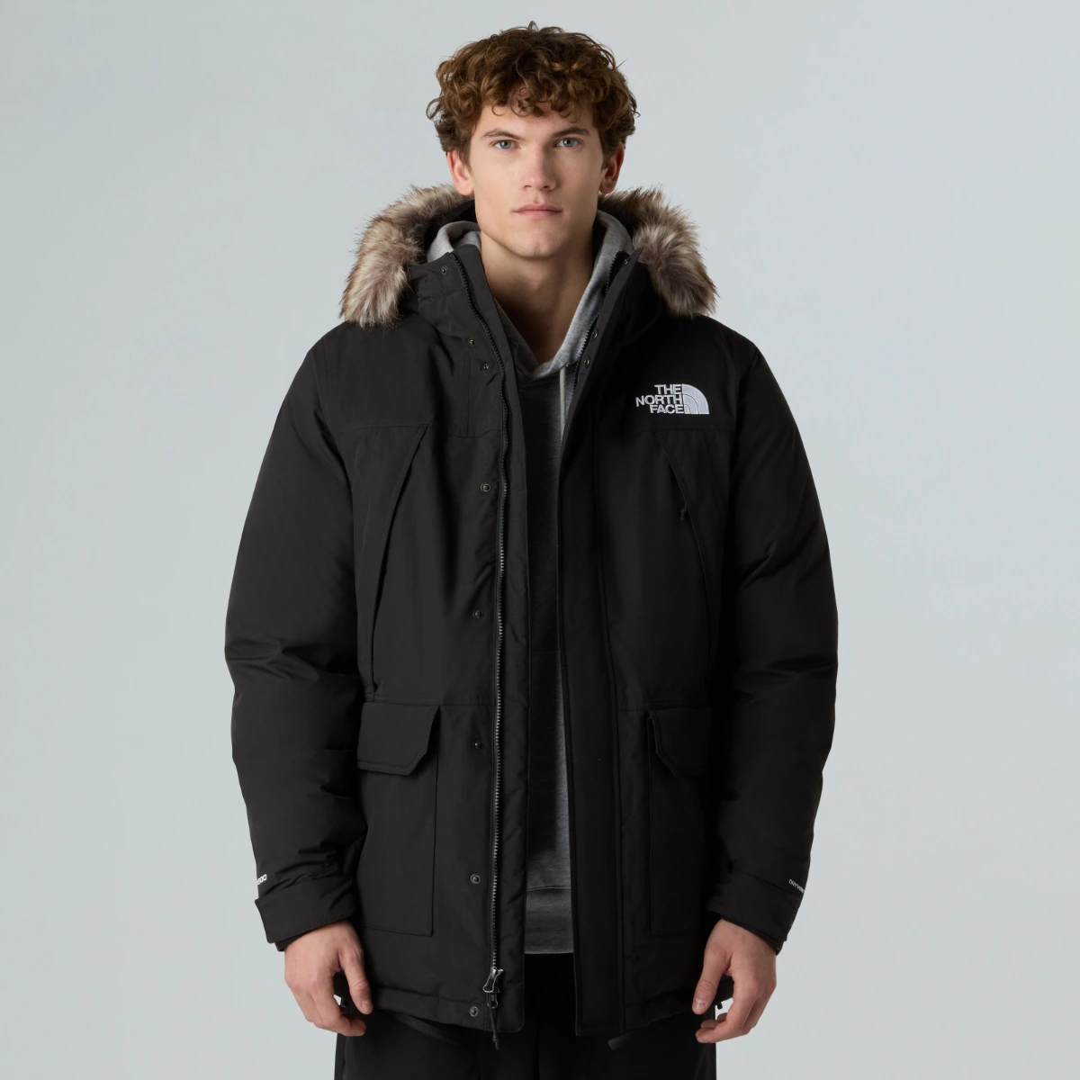 THE NORTH FACE - מעיל פארקה גברים MCMURDO – TA5GJFKX7 – tnf-black-tnf-black – 3