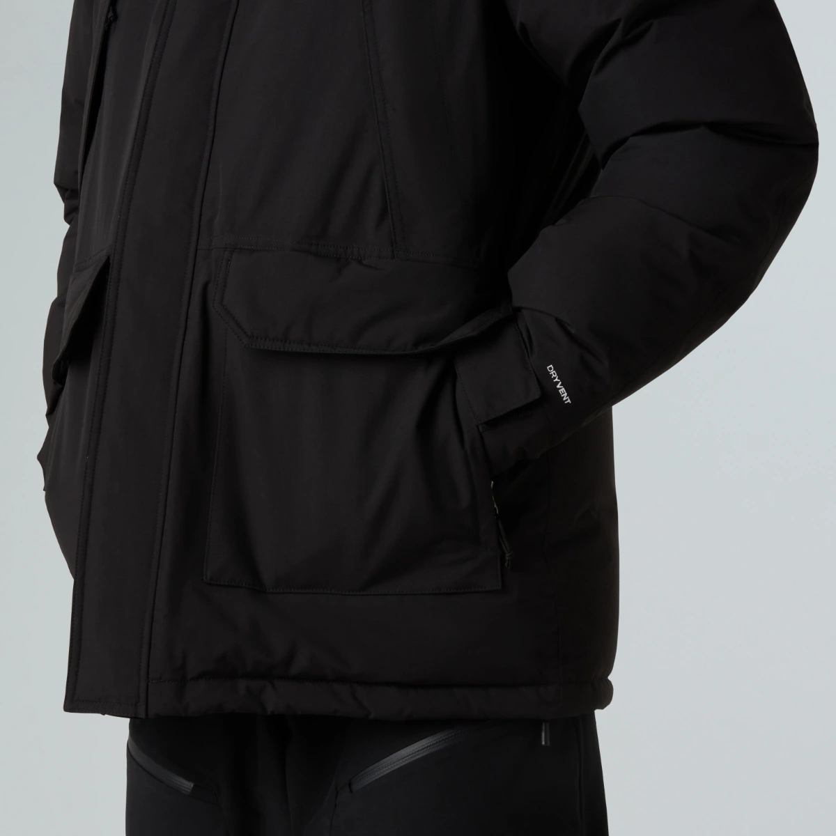THE NORTH FACE - מעיל פארקה גברים MCMURDO – TA5GJFKX7 – tnf-black-tnf-black – 6