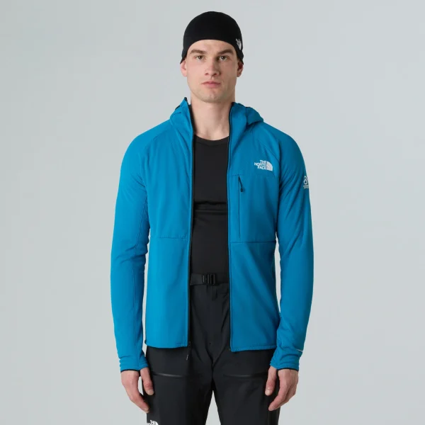 THE NORTH FACE - ג'קט קפוצ'ון גברים SUMMIT SERIES FUTUREFLEECE HOODED – TA5J7SBOM – dusk-blue – 3