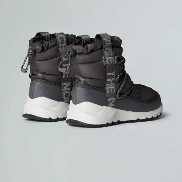 THE NORTH FACE - מגפוני חורף עמידים במים עם שרוכים נשים THERMOBALL – TA5LWDCIH – anthracite-grey-white-ash – 4