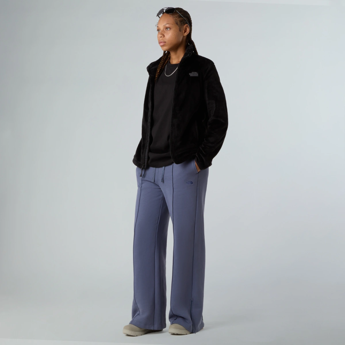 THE NORTH FACE - מעיל פליס נשים OSITO – TA7UQJ4H0 – tnf-black-npf – 1