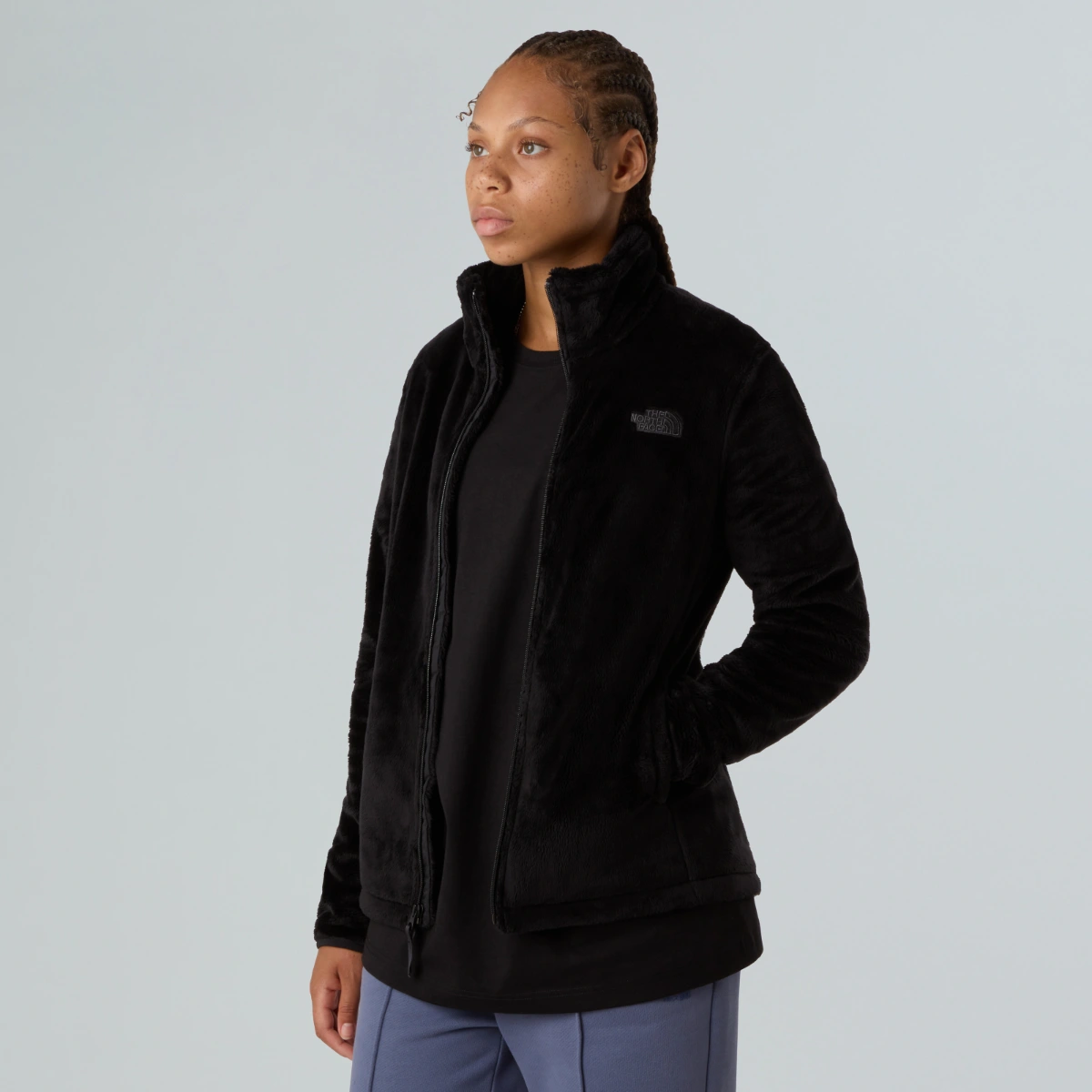 THE NORTH FACE - מעיל פליס נשים OSITO – TA7UQJ4H0 – tnf-black-npf – 3