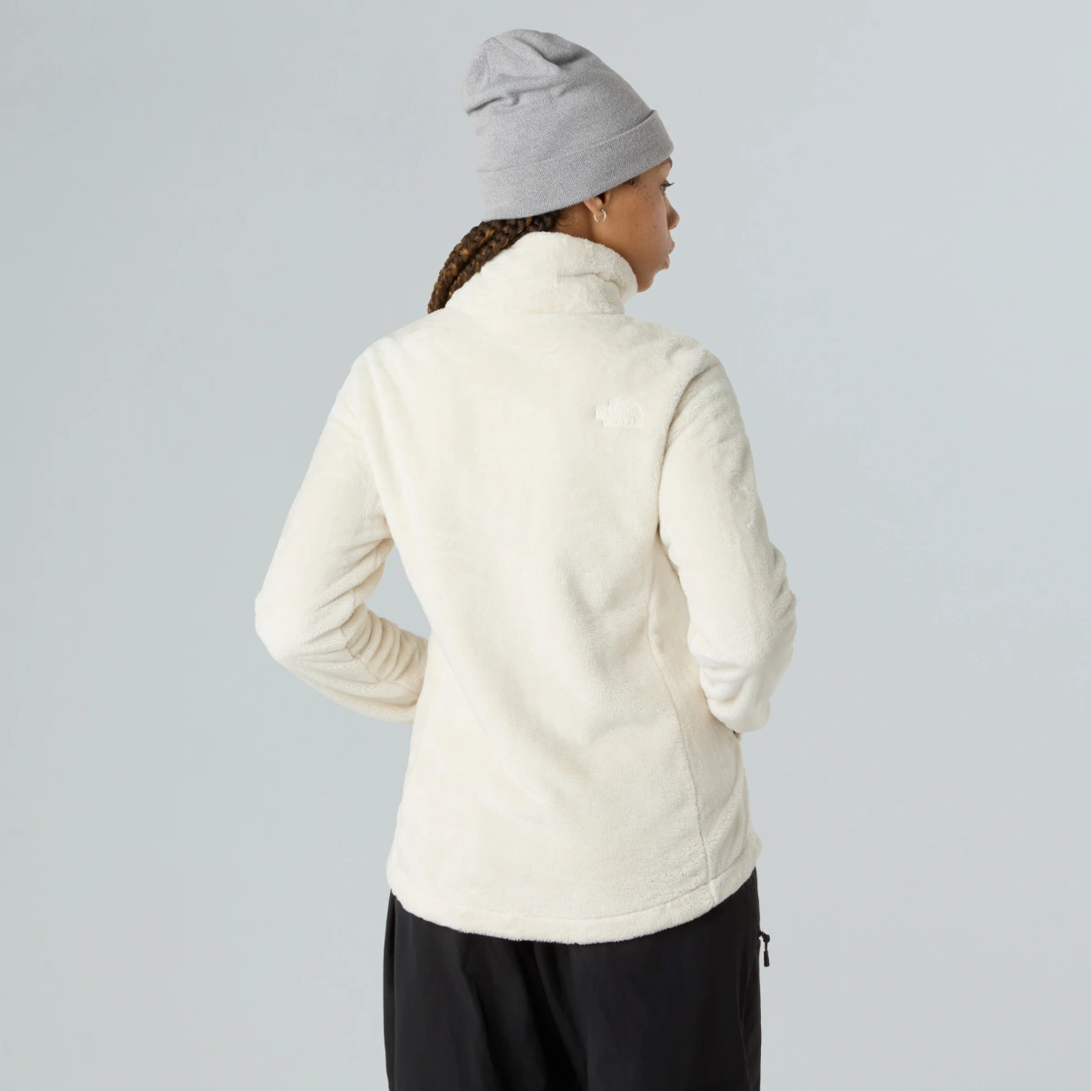 THE NORTH FACE - מעיל פליס נשים OSITO – TA7UQJQLI – white-dune – 2