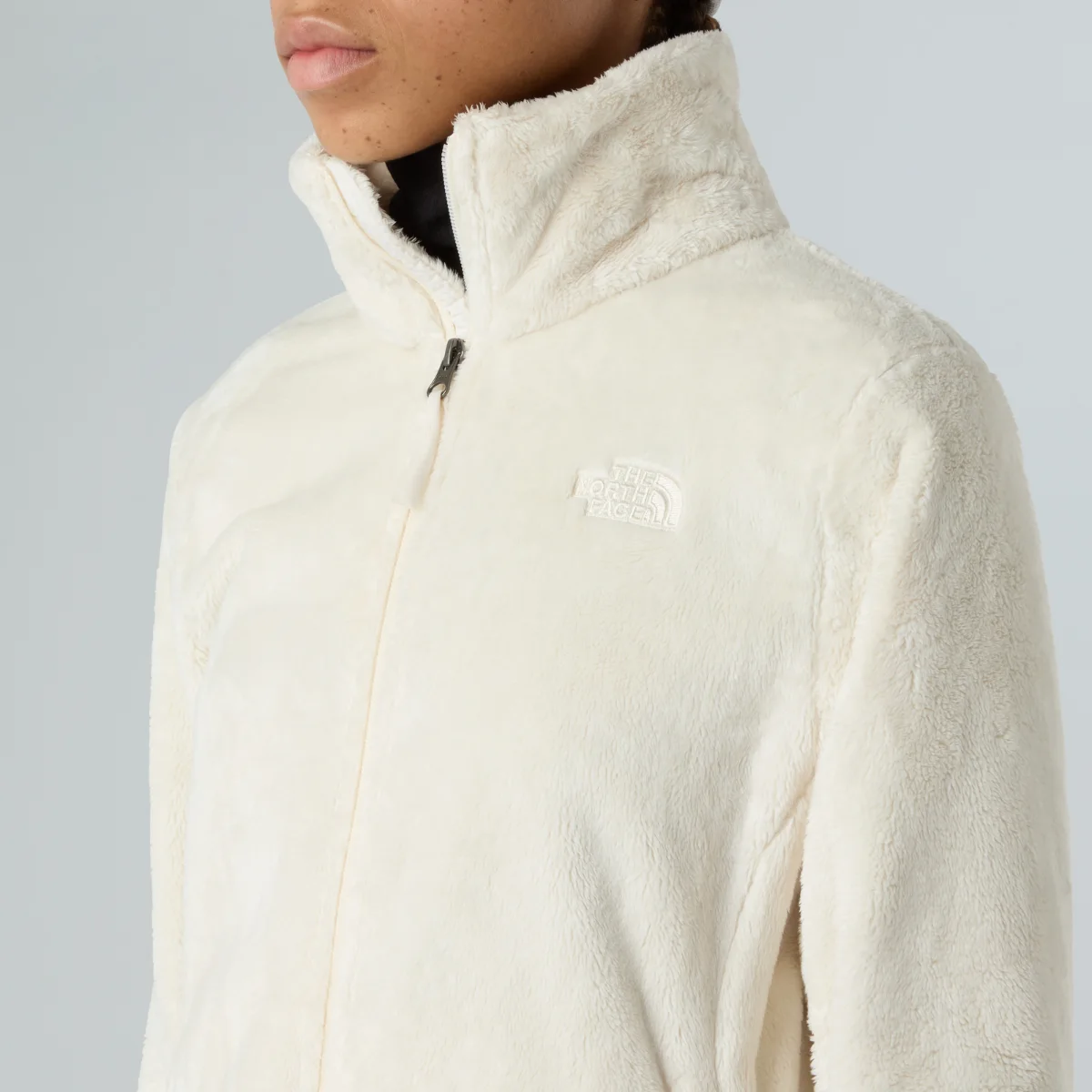 THE NORTH FACE - מעיל פליס נשים OSITO – TA7UQJQLI – white-dune – 4