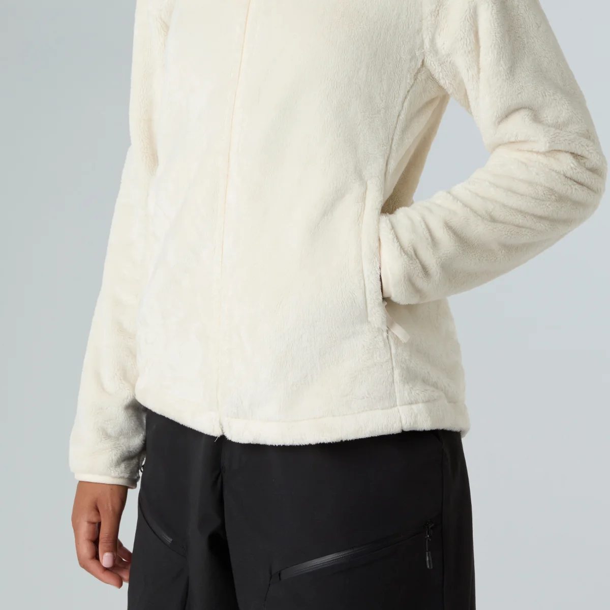 THE NORTH FACE - מעיל פליס נשים OSITO – TA7UQJQLI – white-dune – 5