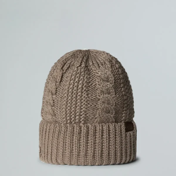 THE NORTH FACE - כובע גרב נשים OH-MEGA – TA7WJJBOW – mocha-brown – 1