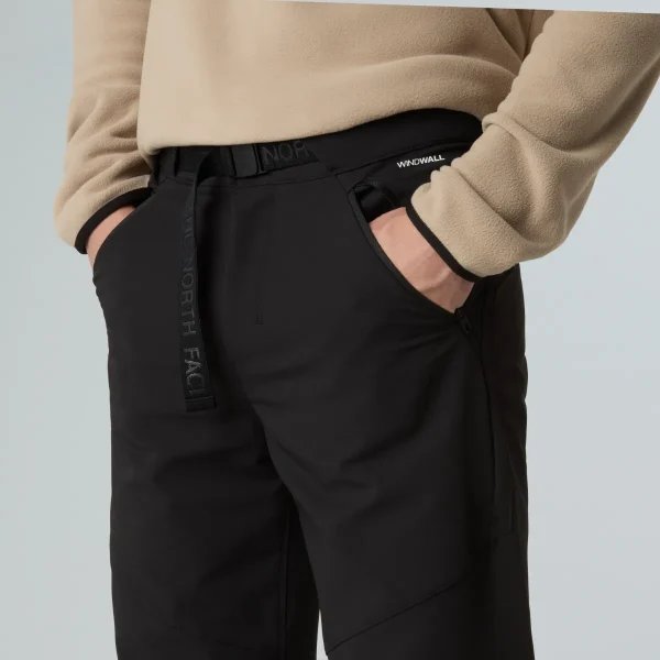 THE NORTH FACE - מכנסי סופטשל גברים DIABLO REG TAPERED – TA7X6D4H0 – tnf-black-npf – 4