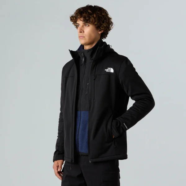 THE NORTH FACE - ג'קט סופטשל גברים DIABLO SOFTSHELL – TA7ZFS4HF – tnf-black-tnf-black – 3