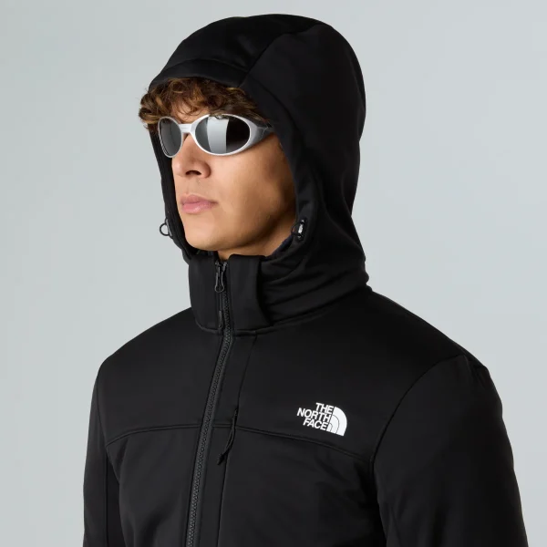 THE NORTH FACE - ג'קט סופטשל גברים DIABLO SOFTSHELL – TA7ZFS4HF – tnf-black-tnf-black – 4