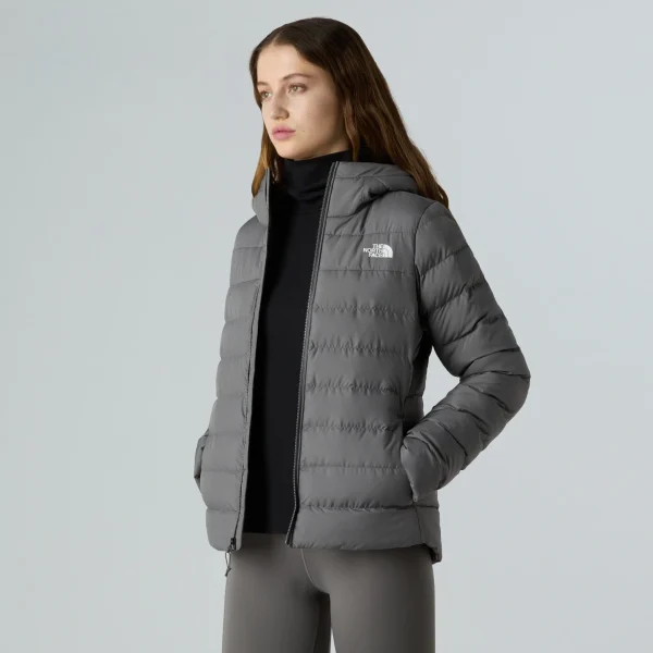 THE NORTH FACE - מעיל קפוצ'ון נשים ACONCAGUA III – TA84IV0UZ – smoked-pearl – 3