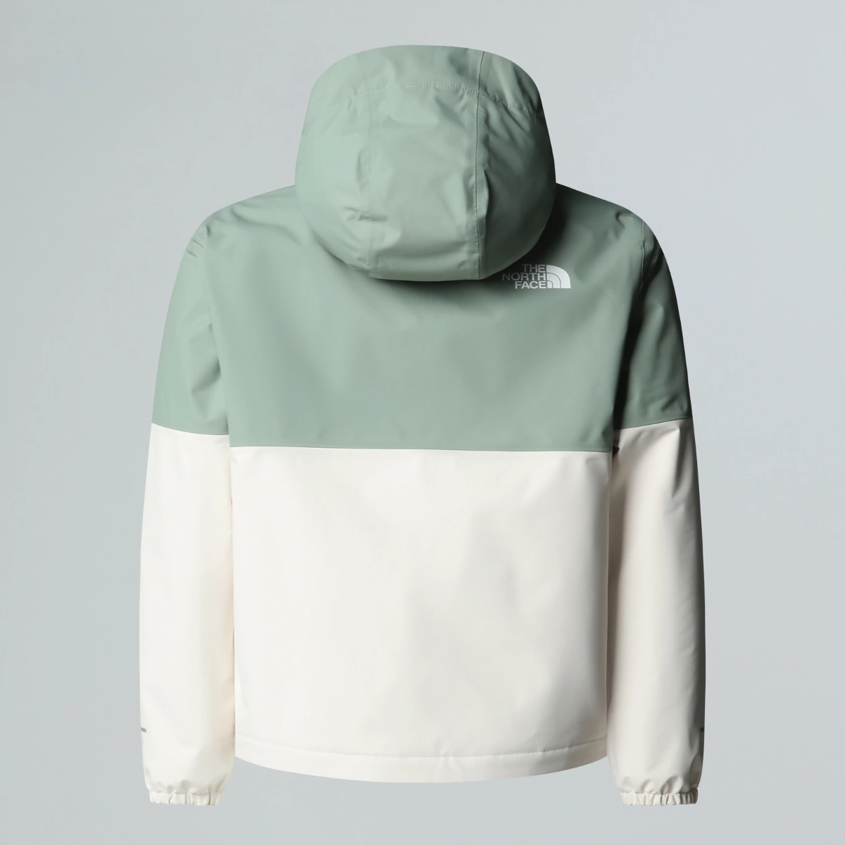 THE NORTH FACE - מעיל מחמם ועמיד במים לילדות WARM ANTORA – TA873RDI4 – slate-moss-white-dune – 2