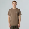 THE NORTH FACE - חולצת טי קצרה גברים SIMPLE DOME – TA87NGBOW – mocha-brown – 1