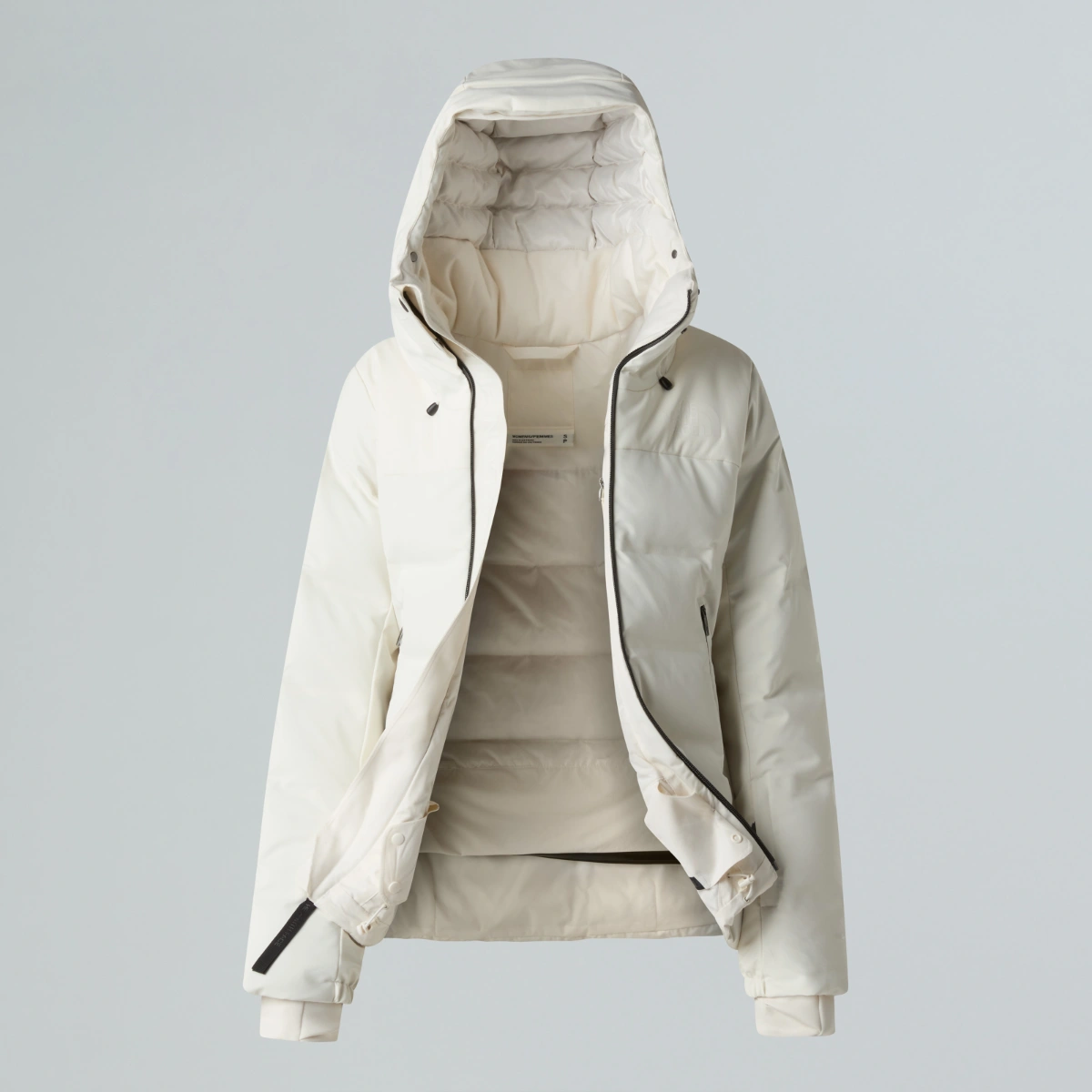 THE NORTH FACE - ג'קט פוך נשים CIRQUE – TA87WSGOL – white-dune-r – 11